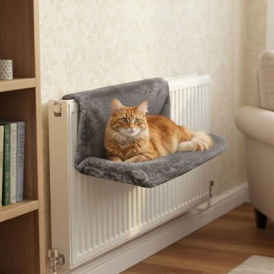 Hamac pour Chat | CozyPaws - Pitou The Cat