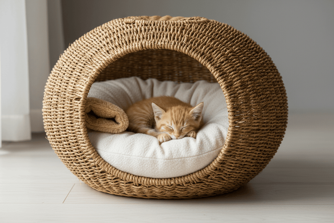 Guide pour choisir le meilleur panier pour chat et assurer un repos confortable à votre félin