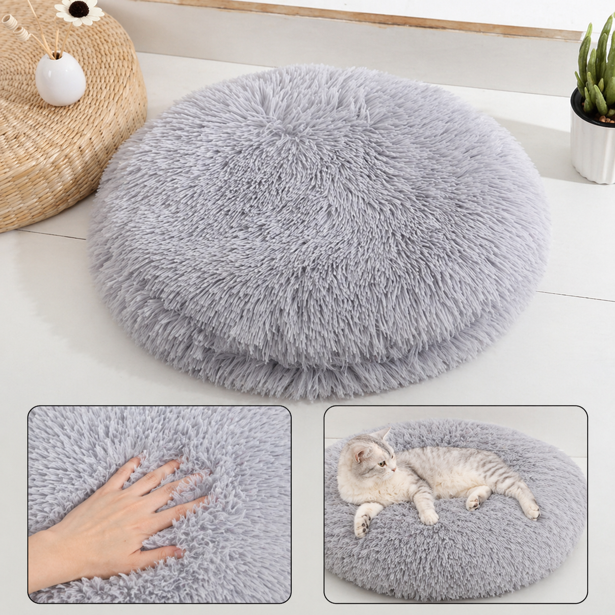 Coussin chat | Ultra-Moelleux - Pitou The Cat