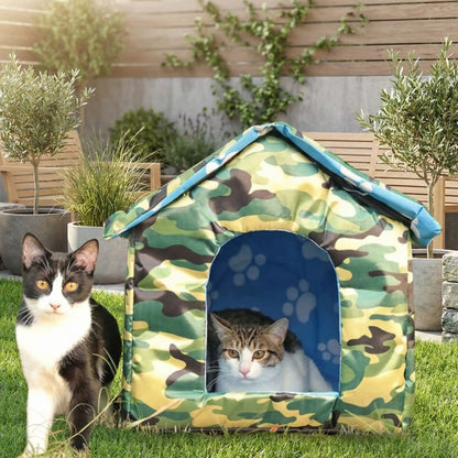 Maison pour chat extérieur | RoyalComfort - Pitou The Cat