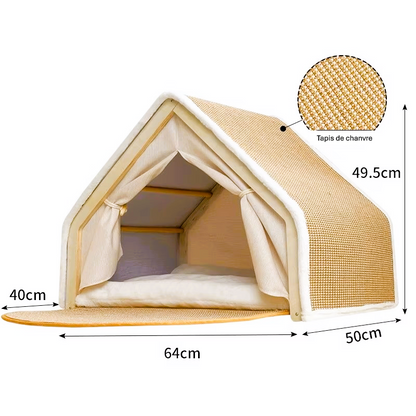 Maison pour Chat | Design Confort Félin - Pitou The Cat