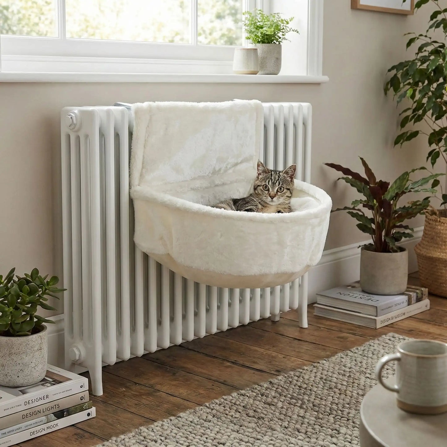 Hamac radiateur chat| CozyCat - Pitou The Cat