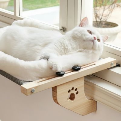Hamac pour Chat fenêtre | Confort Félin - Pitou The Cat