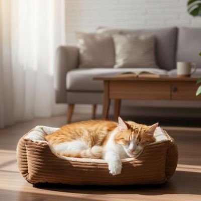 Panier chat | Design Douillet - Pitou The Cat