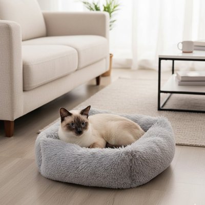 Panier chat | Douillet Élégance - Pitou The Cat